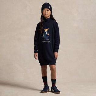 Junior Girls' [7-16] Polo Bear Fleece Sweatshirt Dress