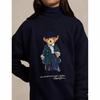 Junior Girls   7-16  Polo Bear Fleece Sweatshirt Dress