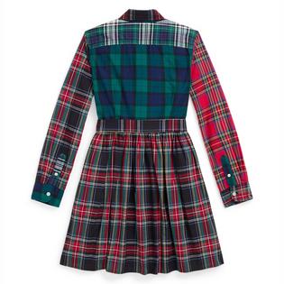 Polo Ralph Lauren Junior Girls' [7-16] Plaid Cotton Fun Shirt Dress