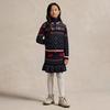 Junior Girls   7-16  Snowflake Cotton-Wool Peplum Skirt