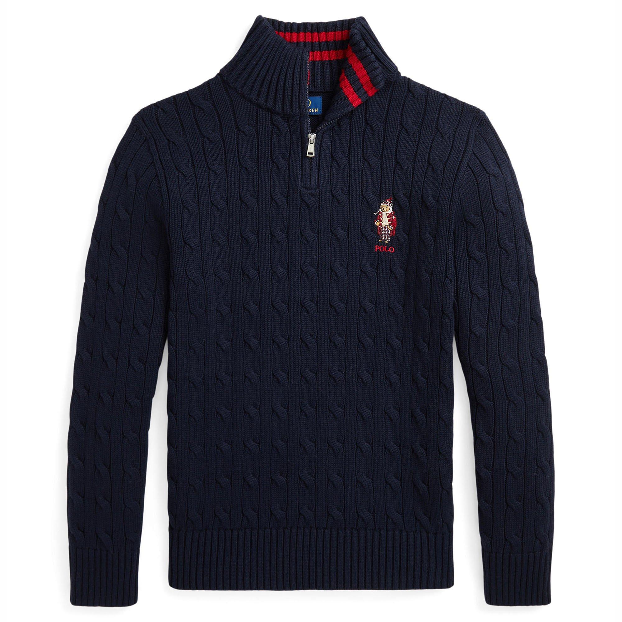 Polo bear quarter zip hotsell