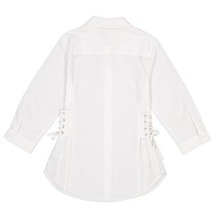 Silver Jeans Girls' [4-6X] Lace-Up Long Sleeve Shirt