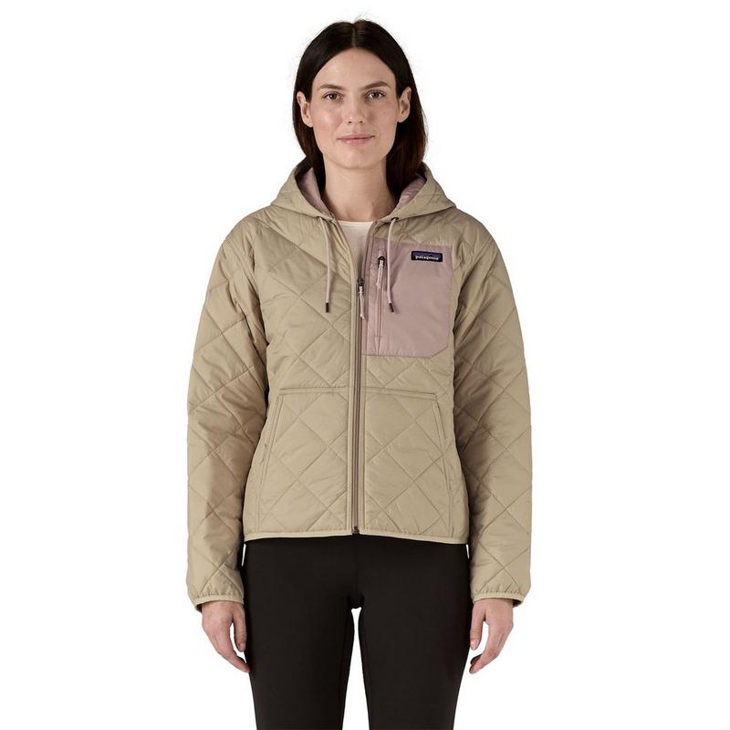 Patagonia Veste matelass&eacute;e &agrave; capuchon Diamond pour femmes