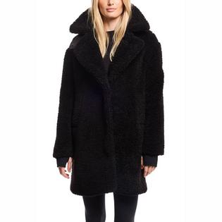 Sam Manteau mi-long en sherpa pour femmes