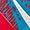 Baltic Blue/White/Light Crimson | Juniors' [3.5-7] Sabrina 2 Mirrored Basketball Shoe