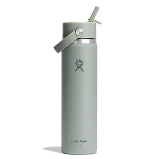 Hydro Flask Wide Mouth Insulated Bottle with Flex Straw Cap (24 oz)