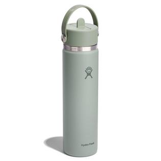 Hydro Flask Wide Mouth Insulated Bottle with Flex Straw Cap (24 oz)