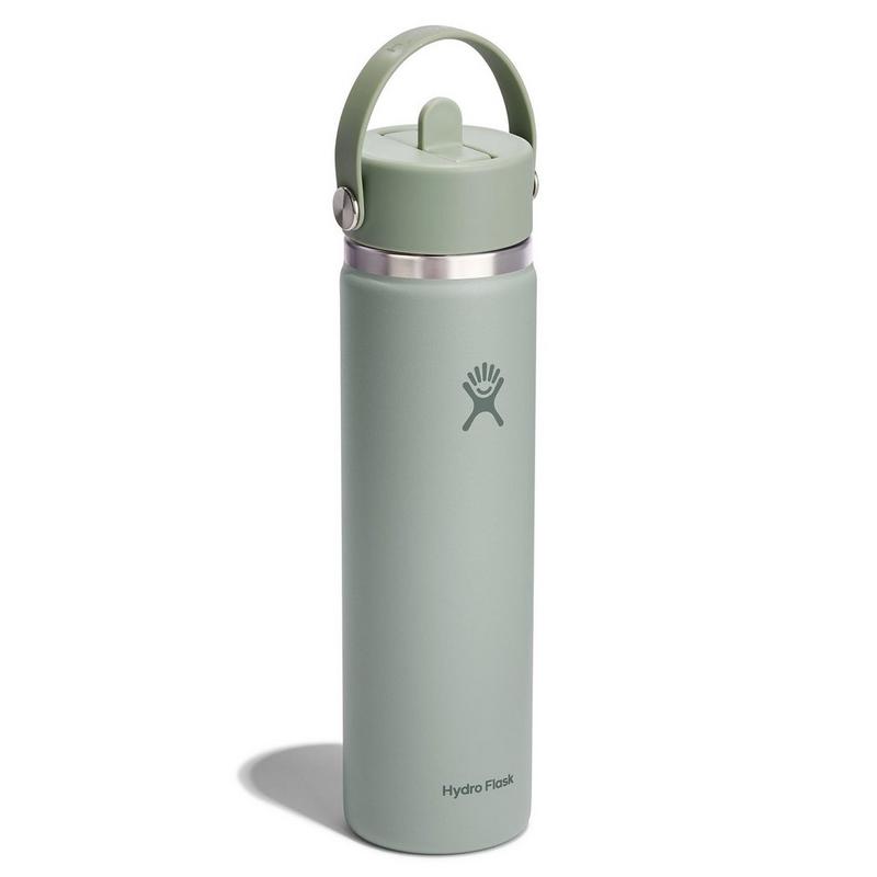 Hydro Flask Bouteille isol&eacute;e Wide Mouth avec bouchon Flex Straw (24 oz)