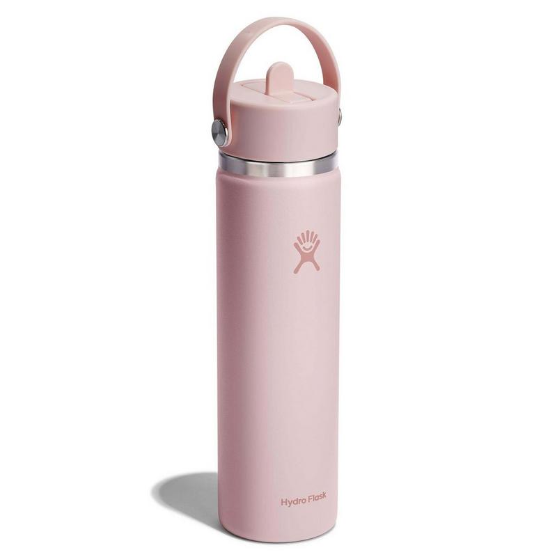 Hydro Flask Bouteille isol&eacute;e Wide Mouth avec bouchon Flex Straw (24 oz)