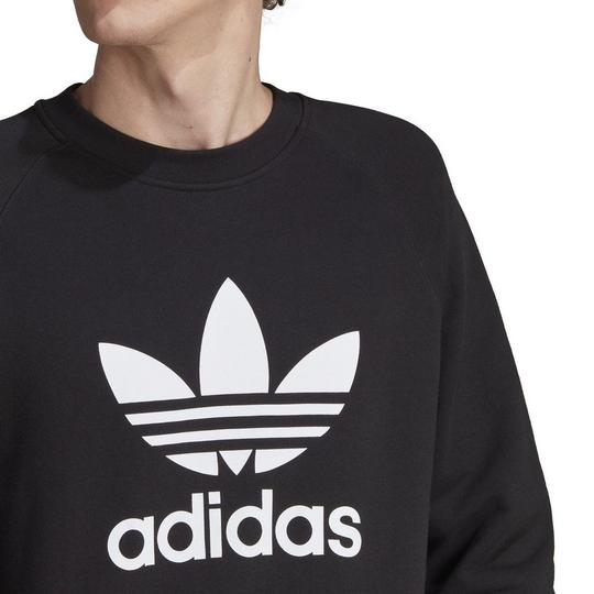 Adidas originals men's trefoil crew sweatshirt shop