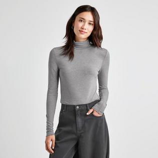 Women's Bamboo Turtleneck Top