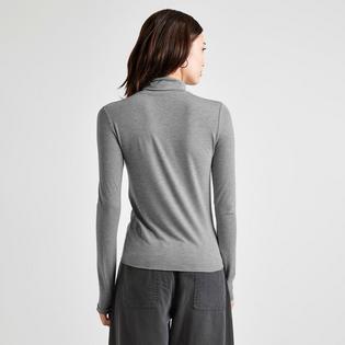 Splendid Women's Bamboo Turtleneck Top