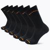 Unisex Basic Crew Sock  6 Pack 