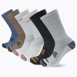 Merrell Men's Basic Crew Sock (6 Pack)