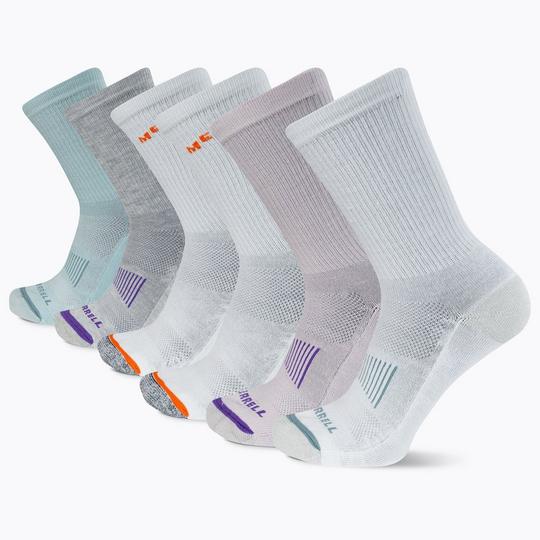 Merrell Women s Basic Crew Sock  6 Pack 
