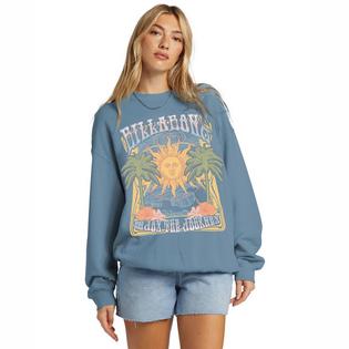 Billabong Women's Ride In Oversized Crew Sweatshirt