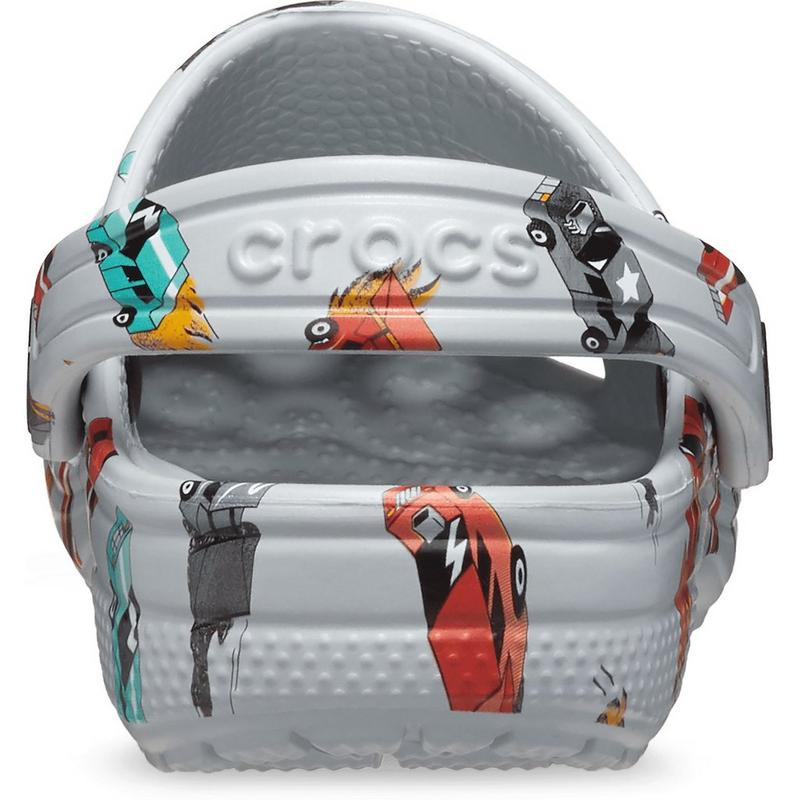 Crocs Sabots Classic Race Cars Graphic pour tout-petits [5-10]
