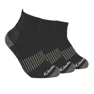 Clarks Men's Ankle Sport Sock (3 Pack)