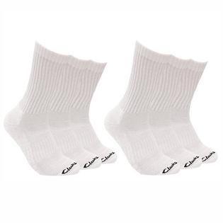Clarks Men's Cushioned Crew Sock (6 Pack)
