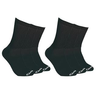 Clarks Men's Cushioned Crew Sock (6 Pack)