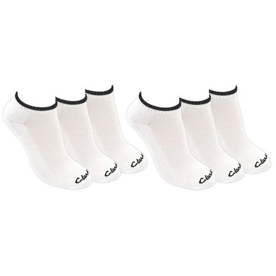 Clarks Chaussettes courtes   amorti pour femmes  paquet de 6 