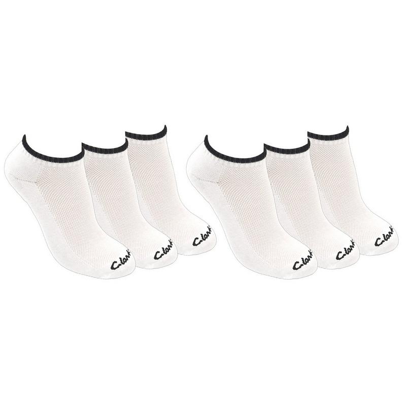 Clarks Chaussettes courtes &agrave; amorti pour femmes (paquet de 6)
