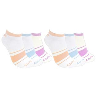 Clarks Women's Cushioned Low Sock (6 Pack)