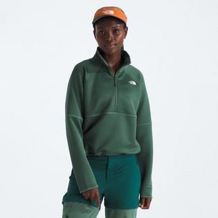 The North Face Haut thermique DotKnit &agrave; glissi&egrave;re 1/4 pour femmes