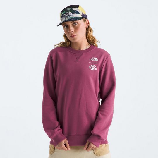 The North Face Women s Outdoor Graphic Crew Sweatshirt