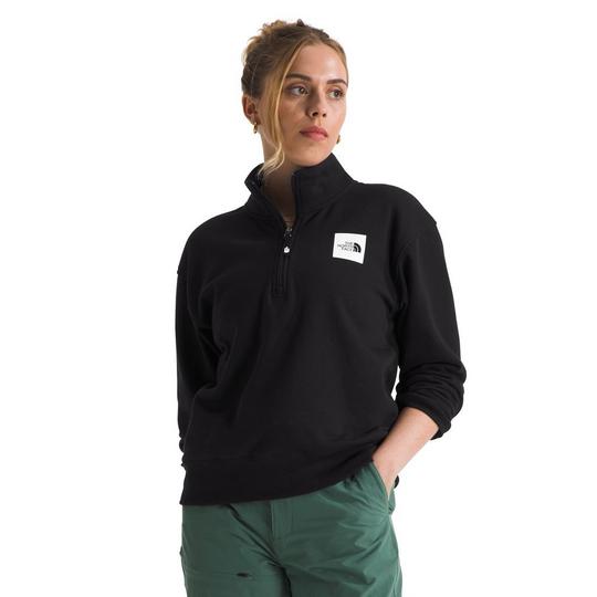 爆買い 英語 Women's Box Half Dome 1/4-Zip Sweatshirt | The North Face トップス