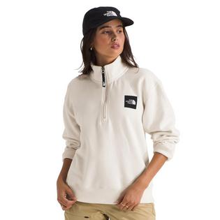 The North Face Women's Box Half Dome 1/4-Zip Sweatshirt