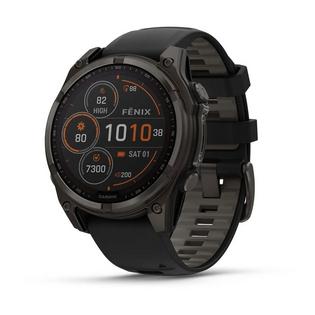 Garmin Montre intelligente multisport fenix® 8 Sapphire Solar GPS