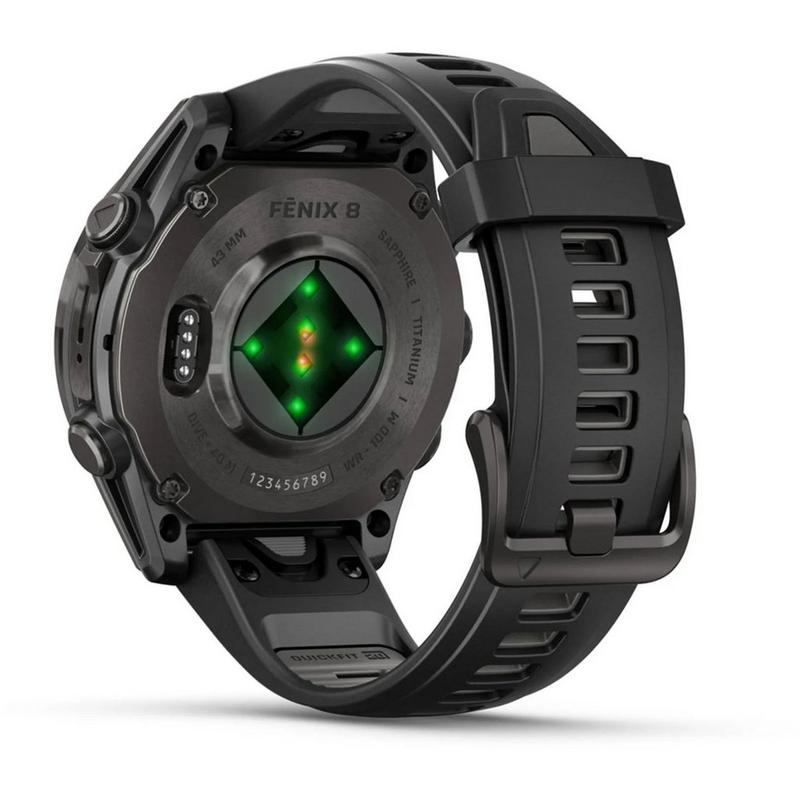 Garmin fenix&reg; 8S Sapphire AMOLED GPS Multisport Smartwatch