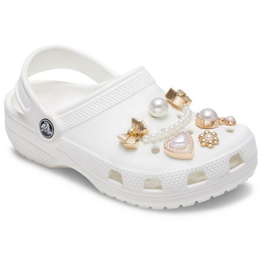 Pearly Gold Jibbitz Shoe Charm (5 Pack) | Crocs | Sporting