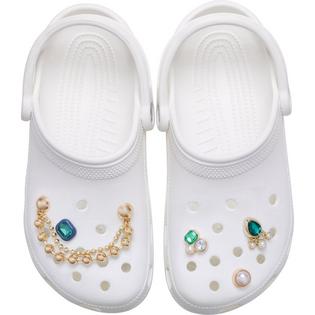 Crocs Emerald Pearl Gem Jibbitz Shoe Charm (5 Pack)