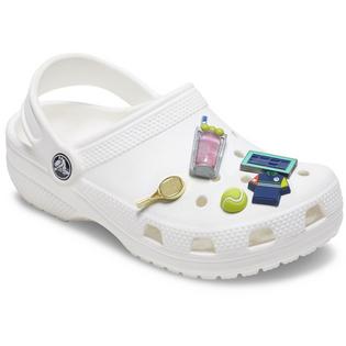 Crocs Breloques Day at the Tennis Court Jibbitz pour chaussures (paquet de 5)