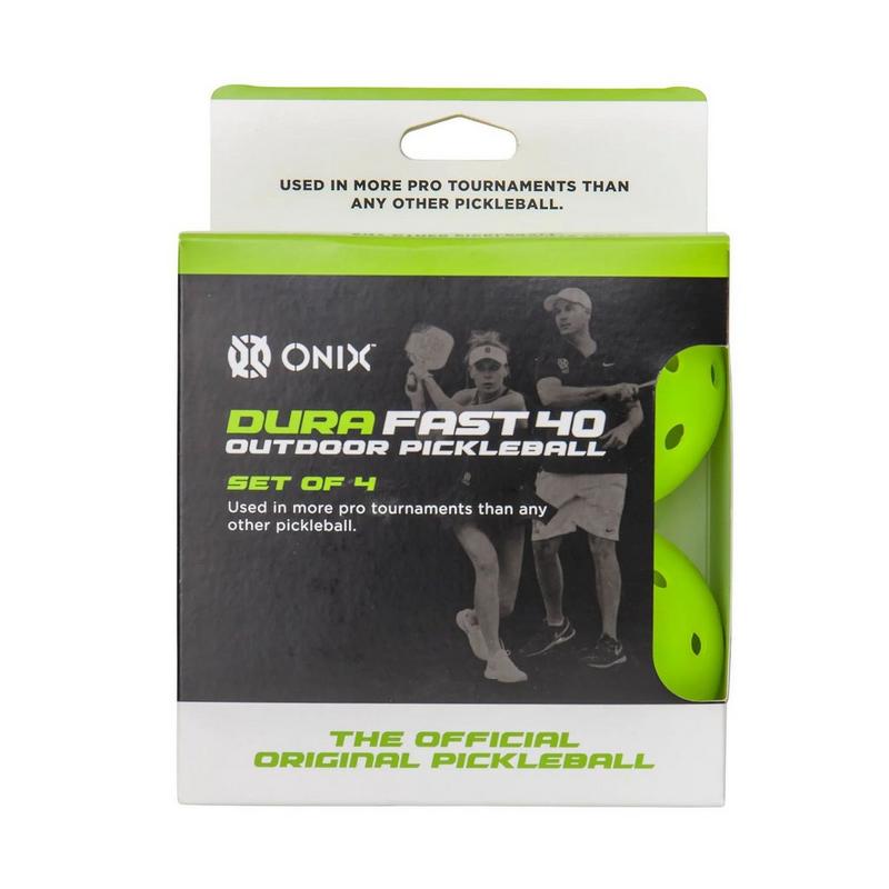 Onix Balles de pickleball Dura Fast 40 Outdoor (paquet de 4)