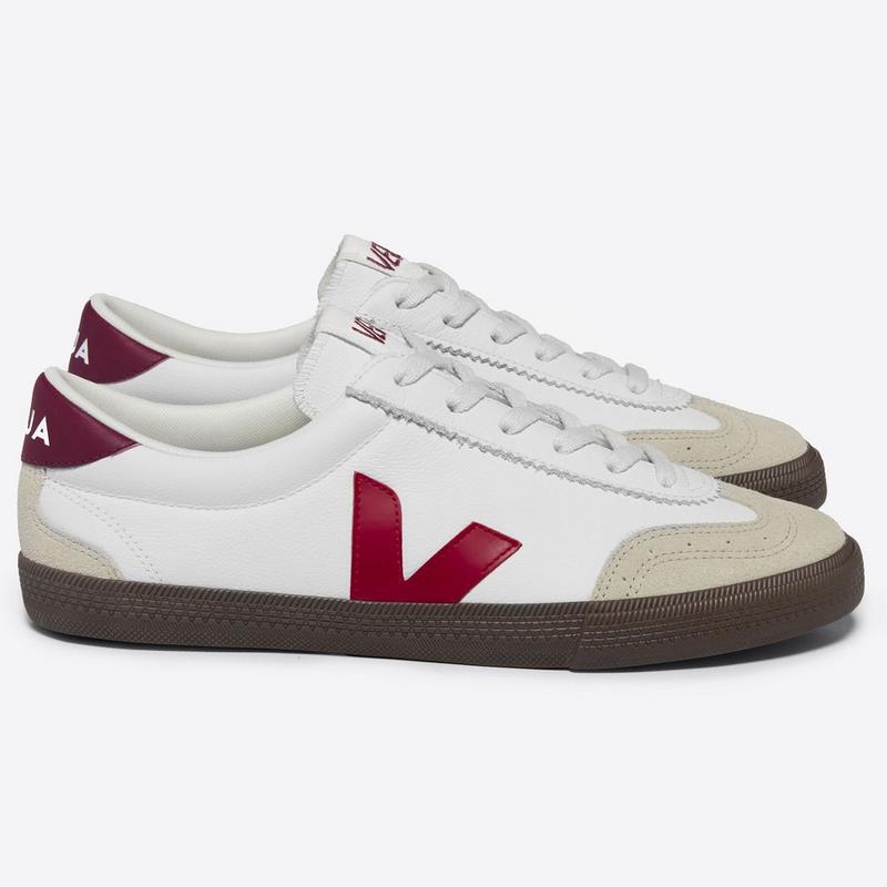Veja Espadrilles Volley en cuir unisexes