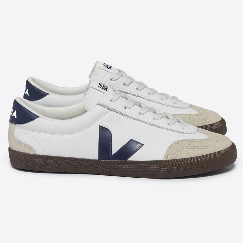 Veja Espadrilles Volley en cuir unisexes