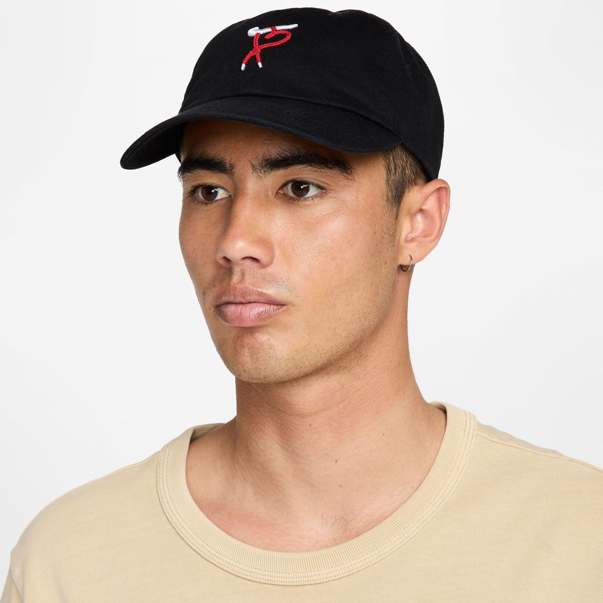 Nike | Unisex Heart Club Cap, Black, Size Medium/Large