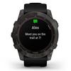 Montre intelligente multisport GPS Garmin fenix  7X Sapphire Solar