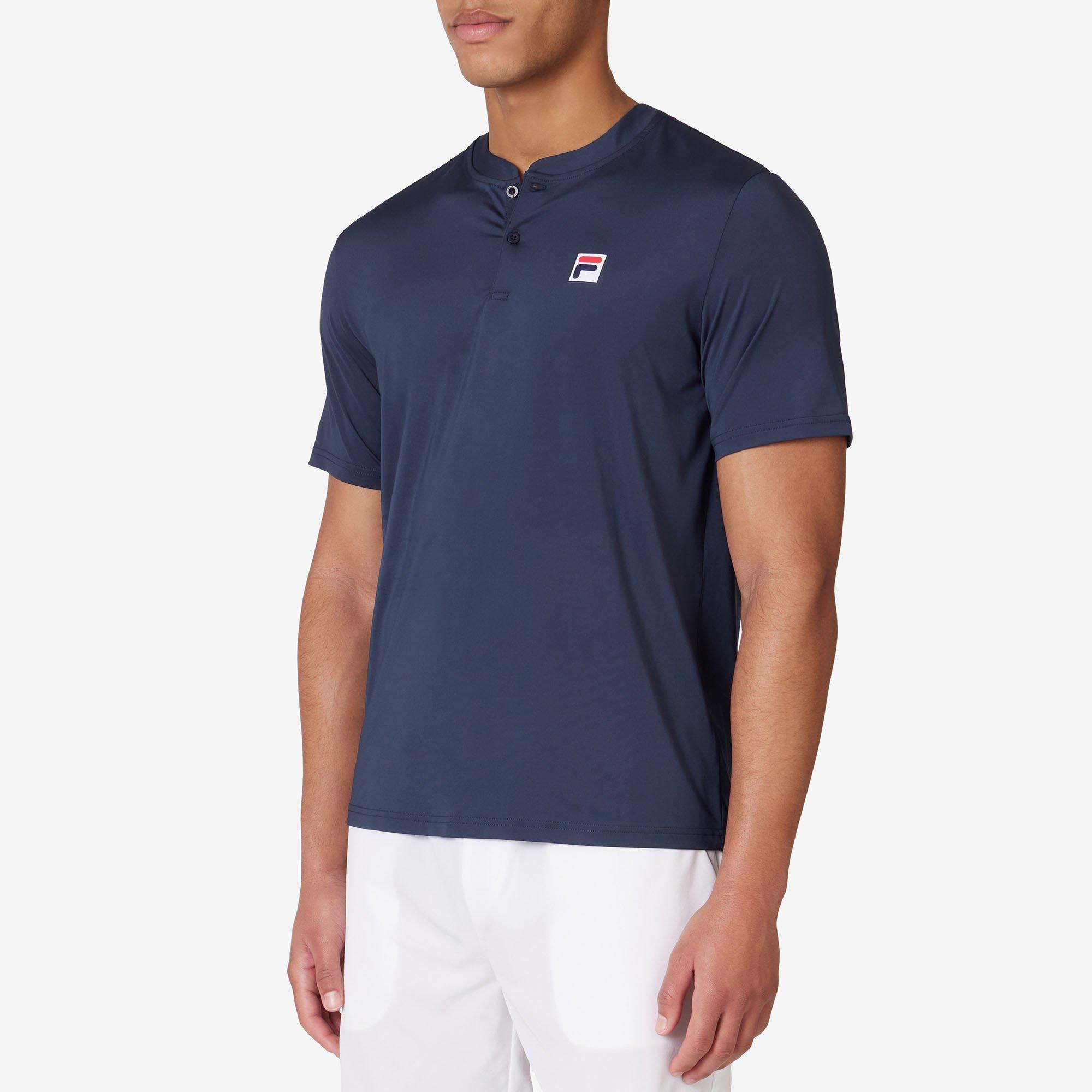 Men's Short Sleeve Henley Top | Fila | Sporting Life Online