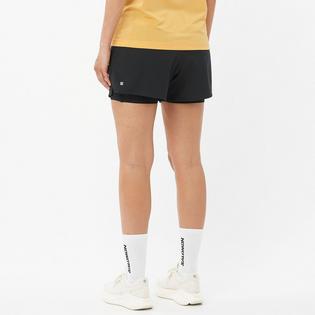 Salomon Women's SHAKEout Core 2-in-1 4" Short