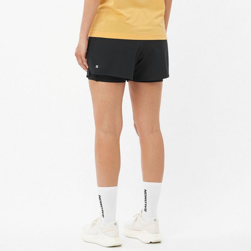 Salomon Women's SHAKEout Core 2-in-1 4" Short