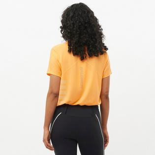 Salomon Women's Sense Aero Graphic Short Sleeve Top