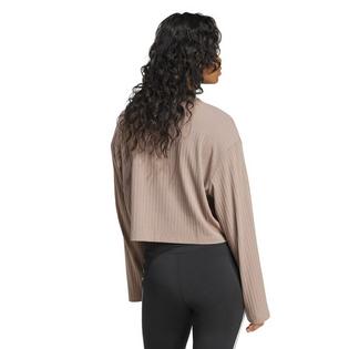 adidas Originals Haut &agrave; manches longues Essentials Wide Rib pour femmes