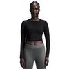 Haut court   manches longues Studio Long-T pour femmes