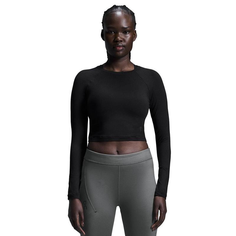 On Women's Studio Long-T Crop Top