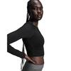 Haut court   manches longues Studio Long-T pour femmes