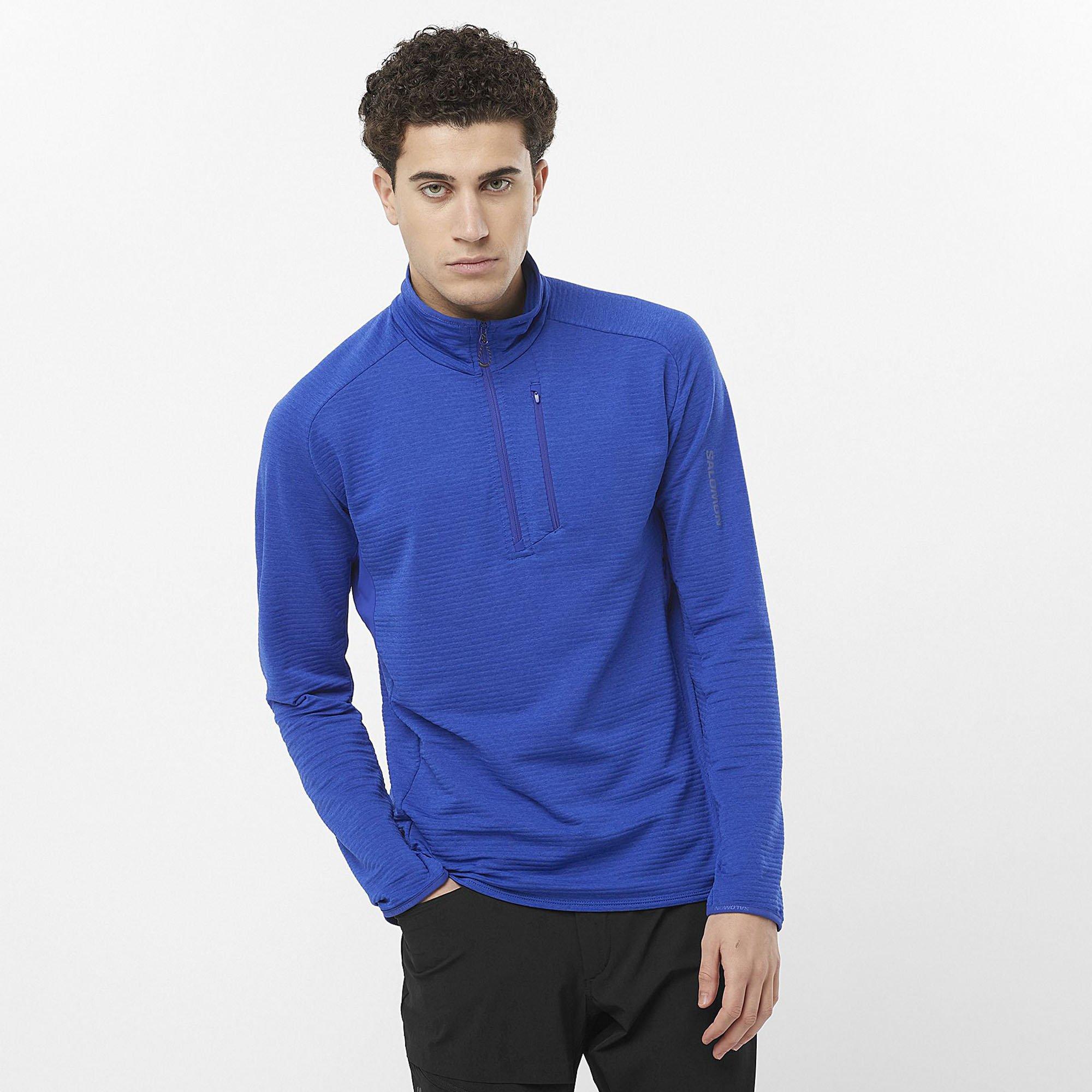 Men's Essential Lightwarm Half-Zip Top | Salomon | Sporting Life